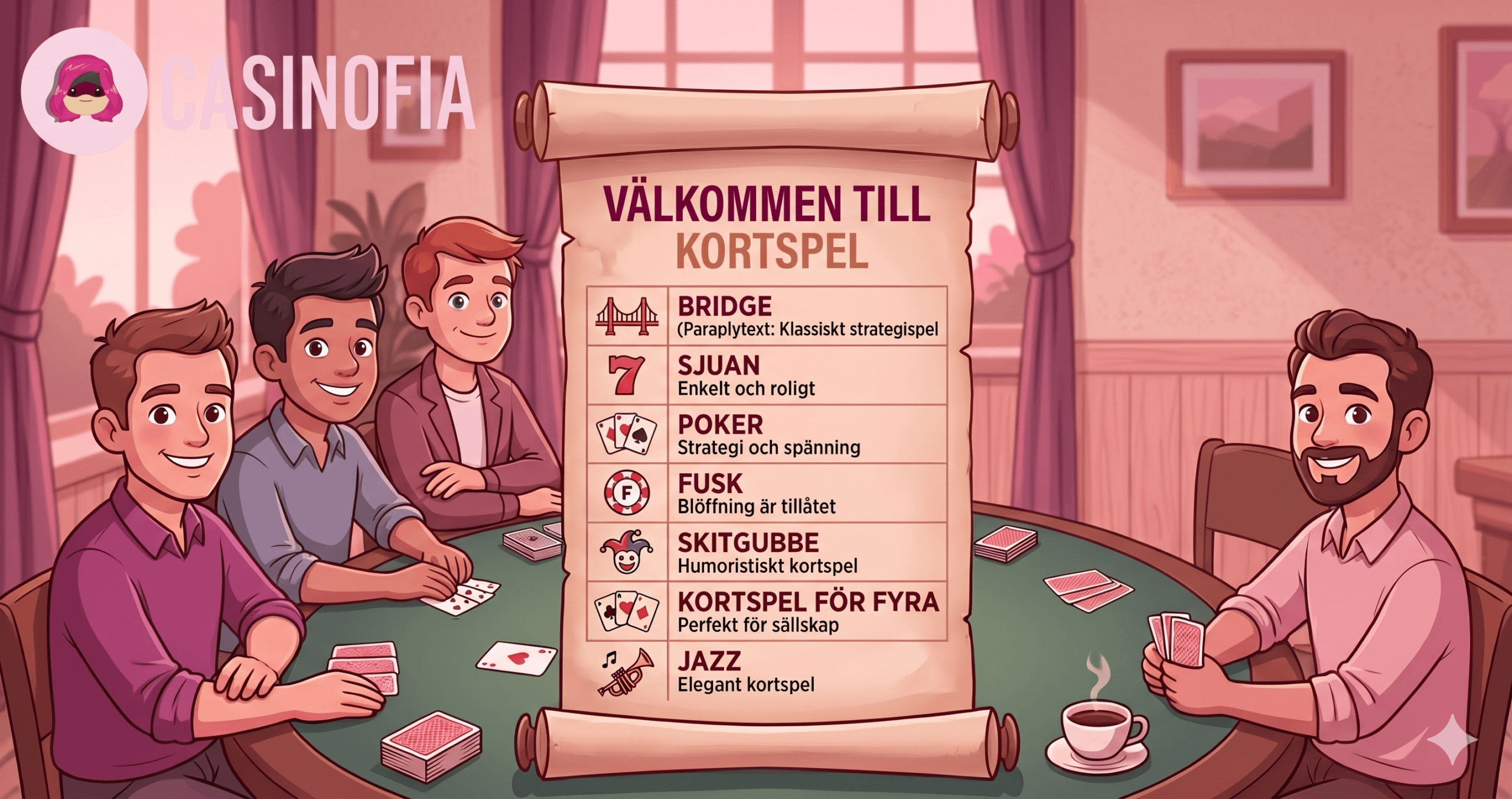 valkomment till Kortspel